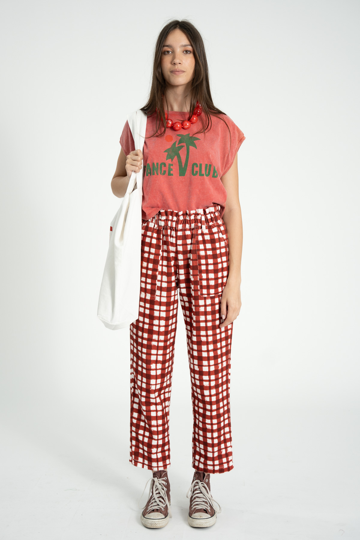 Koszulka z nadrukiem „dance club” 1